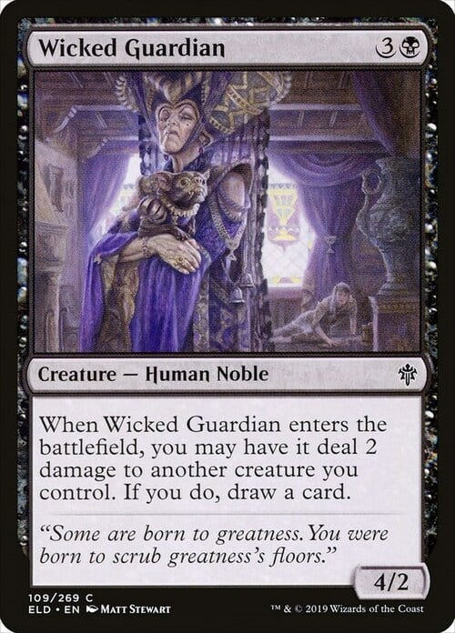 Wicked Guardian Card Front