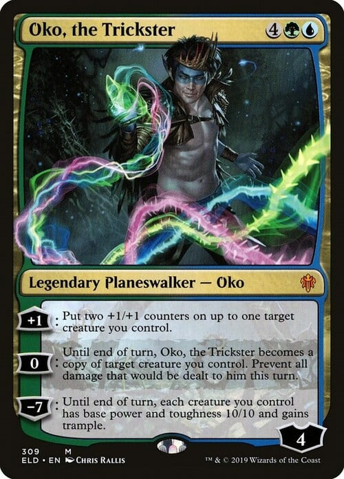 Oko, l'Ingannevole Card Front