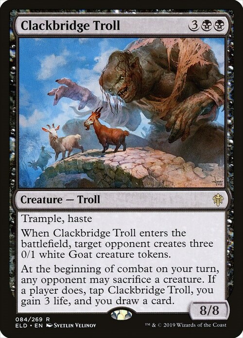 Clackbridge Troll Card Front