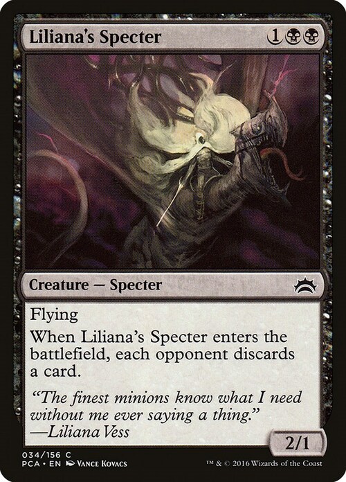 Liliana's Specter Card Front