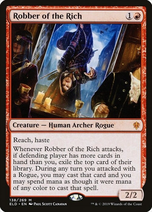 Robber of the Rich Card Front