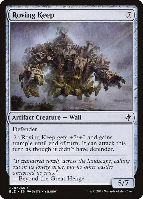 Roving Keep Card Front