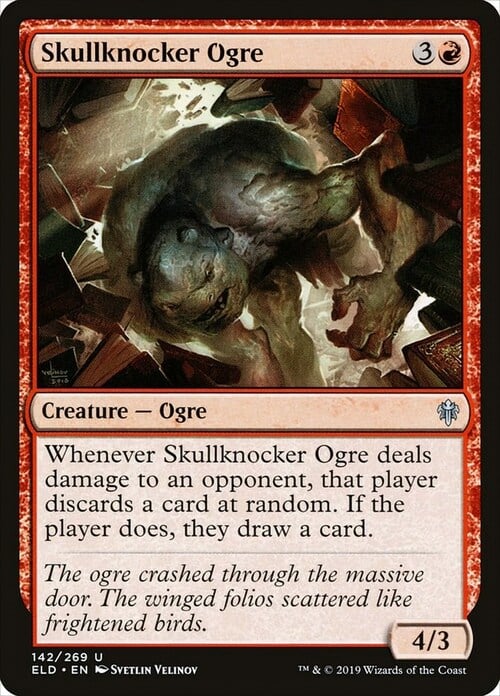 Skullknocker Ogre Card Front