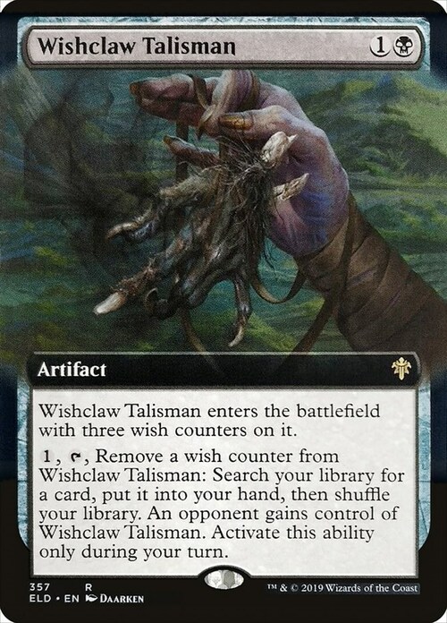 Wishclaw Talisman Card Front