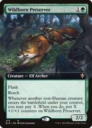 Wildborn Preserver · Extended Art 375