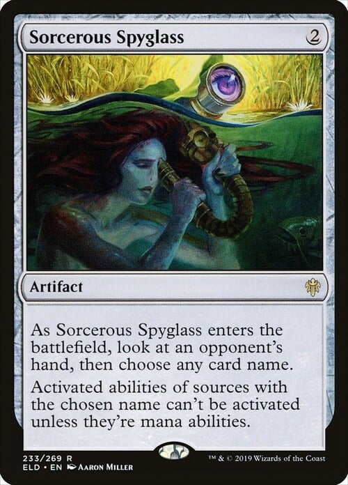 Sorcerous Spyglass Card Front