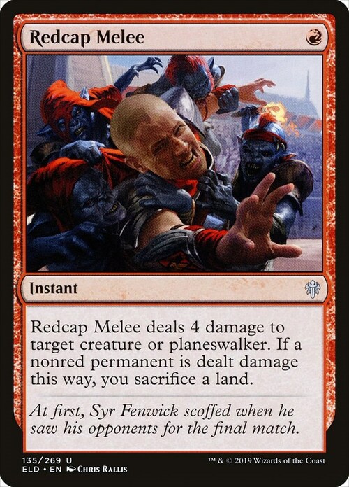 Redcap Melee Card Front
