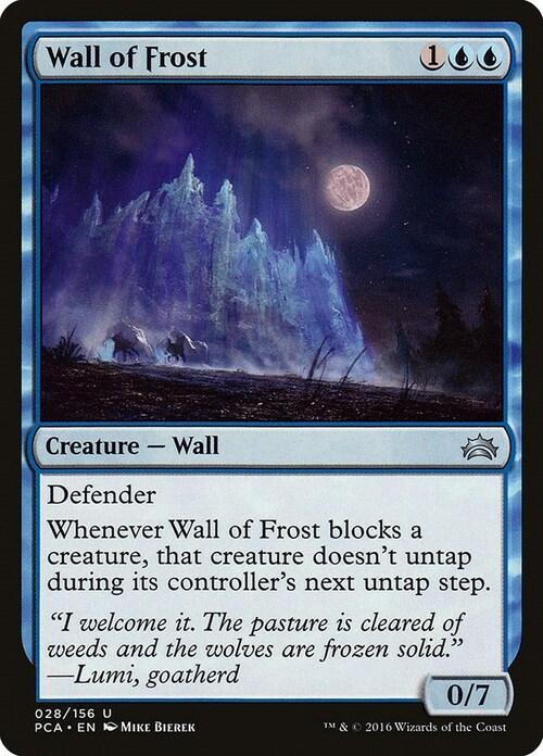 Muro di Gelo Card Front