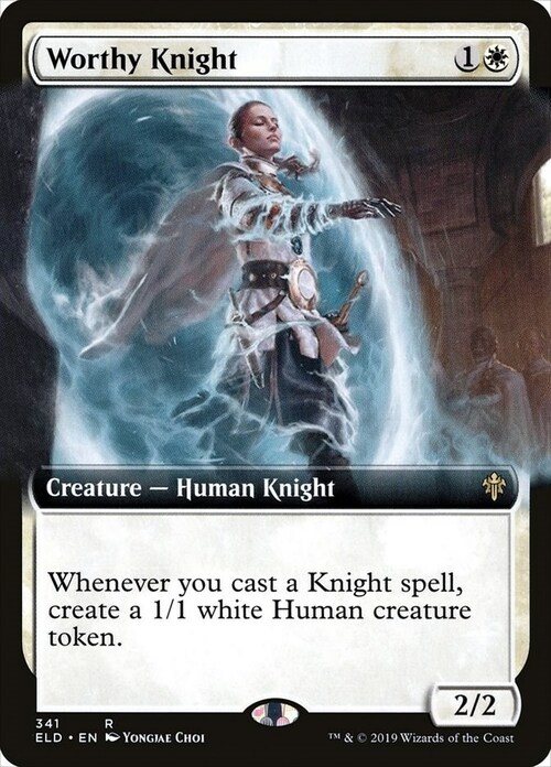 Worthy Knight Card Front