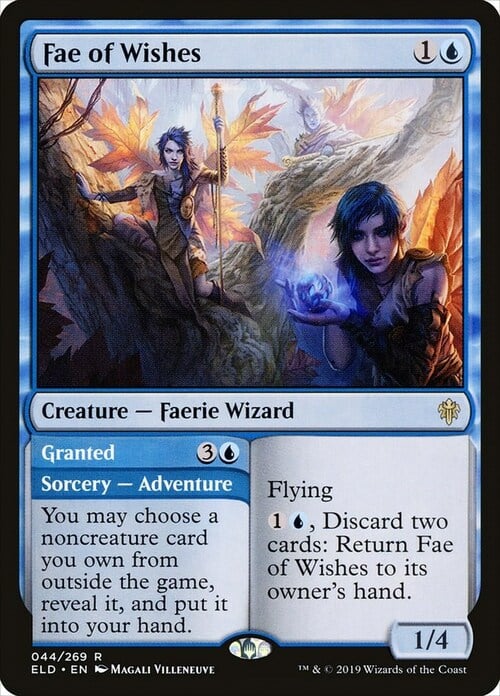 Fae of Wishes // Granted Card Front