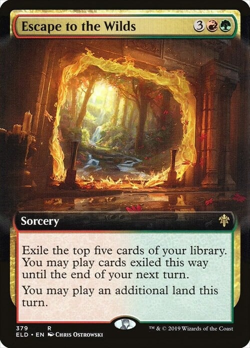 Escape to the Wilds Card Front
