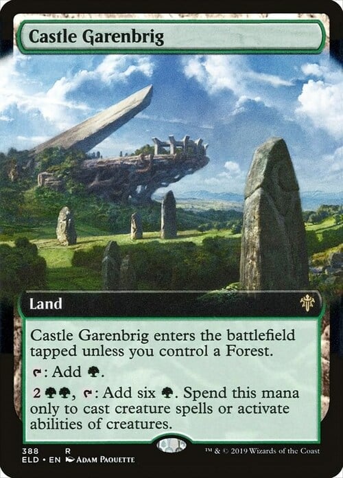 Castle Garenbrig Card Front