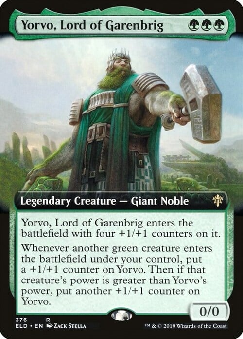 Yorvo, Lord of Garenbrig Card Front