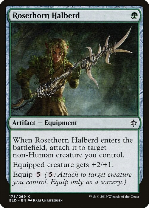 Rosethorn Halberd Card Front