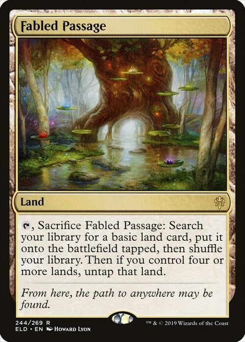 Fabled Passage Card Front