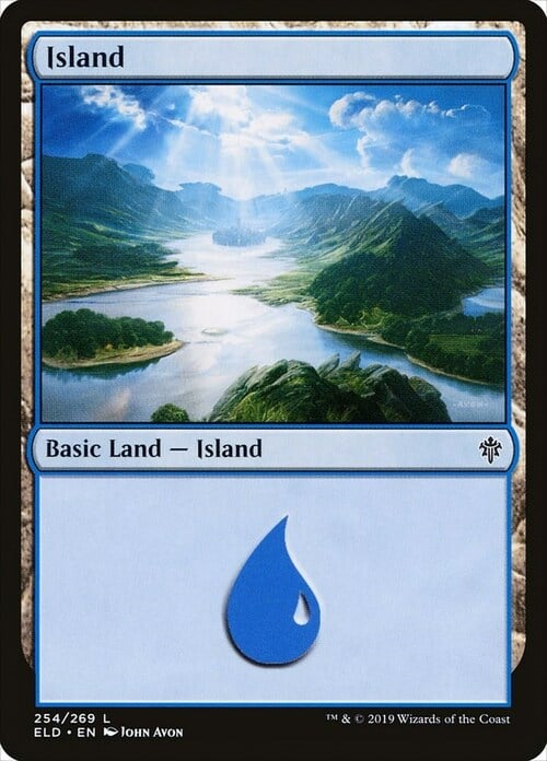 Island Card Front