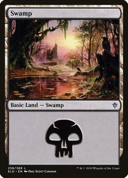 Swamp Card Front