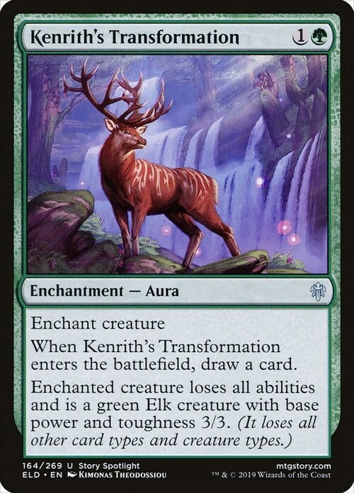 Kenrith's Transformation Card Front