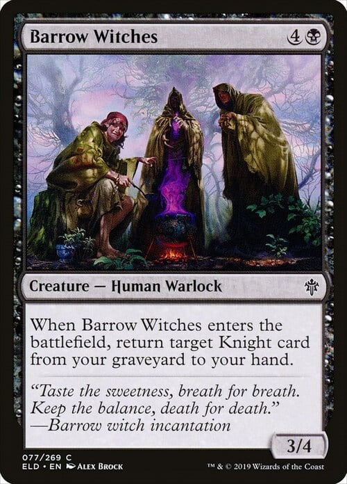 Barrow Witches Card Front
