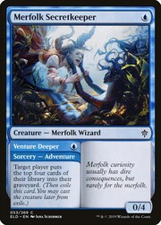 Merfolk Secretkeeper // Venture Deeper 053