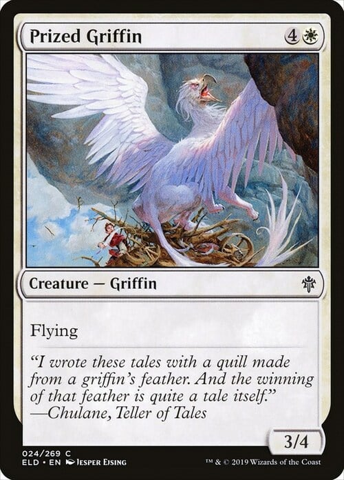 Prized Griffin Card Front