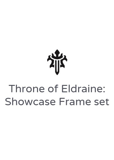 Set di Showcase Frames di Throne of Eldraine: Extras