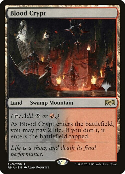Blood Crypt Card Front