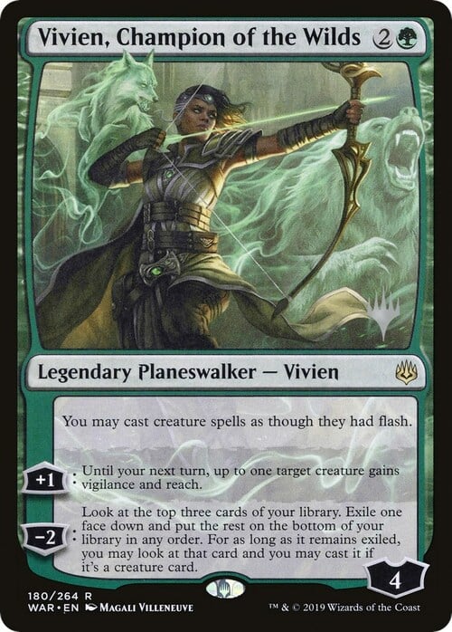 Vivien, Champion of the Wilds Card Front