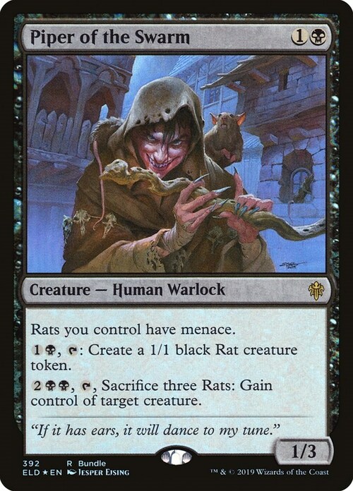 Piper of the Swarm Card Front