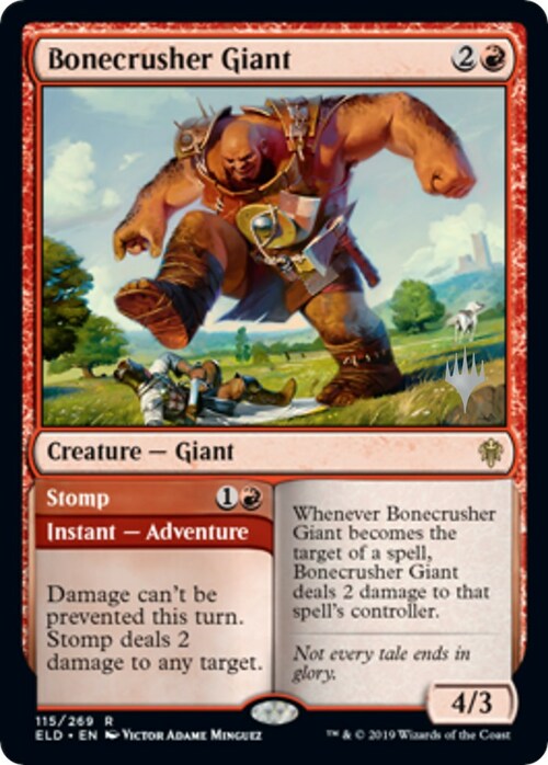 Bonecrusher Giant // Stomp Card Front