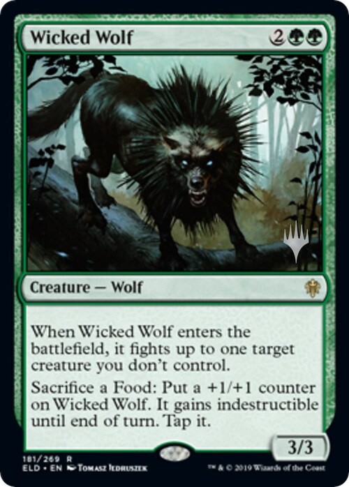 Wicked Wolf Card Front