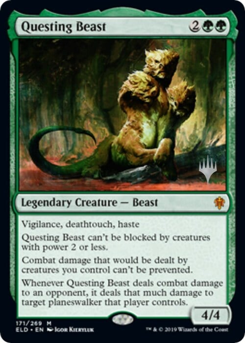 Questing Beast Card Front
