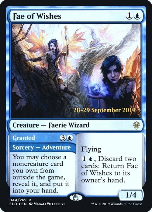 Fae of Wishes // Granted Card Front