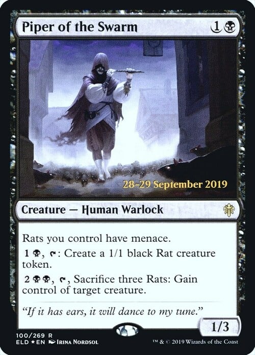 Piper of the Swarm Card Front