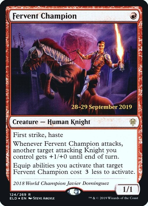 Fervent Champion Card Front