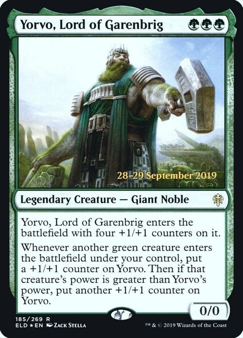 Yorvo, Lord of Garenbrig Card Front