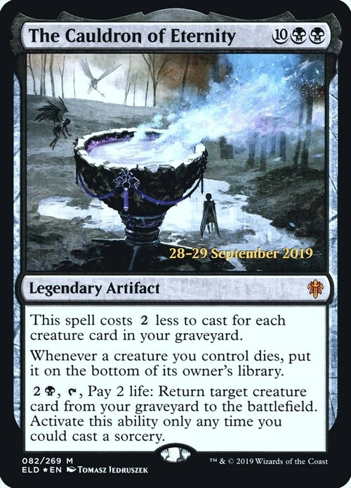 The Cauldron of Eternity Card Front