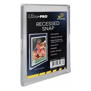 Ultra Pro UV Recessed Snap Card Holder