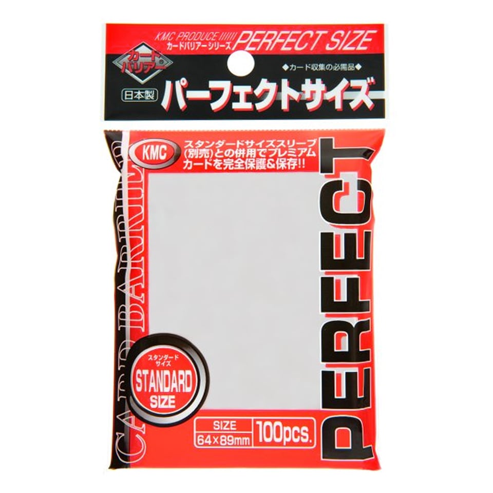 100 KMC Perfect Sized Sleeves