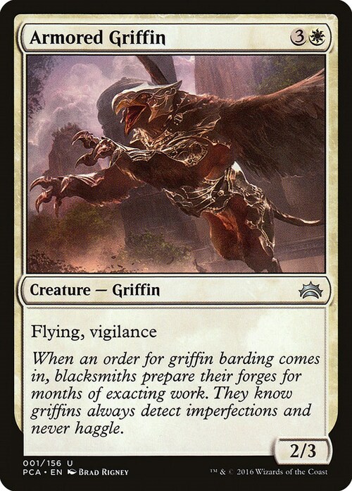 Armored Griffin Card Front