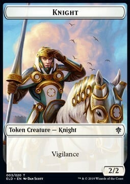 Knight // Food Token Card Front