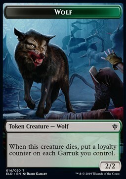 Wolf // Food Card Front