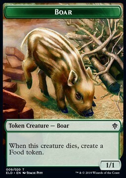 Boar Card Front