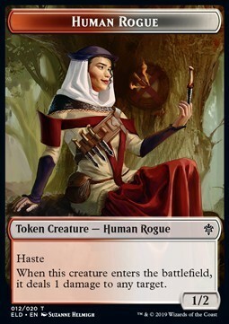 Human Rogue Card Front