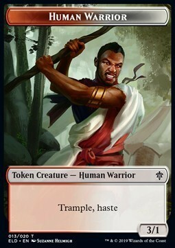 Human Warrior Card Front