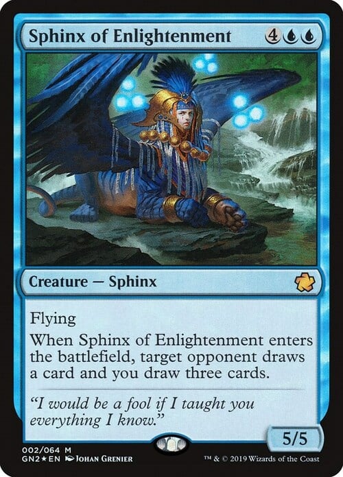 Sphinx of Enlightenment Card Front