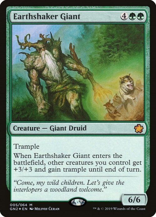 Earthshaker Giant Card Front