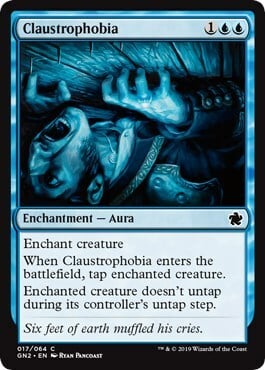 Claustrophobia Card Front
