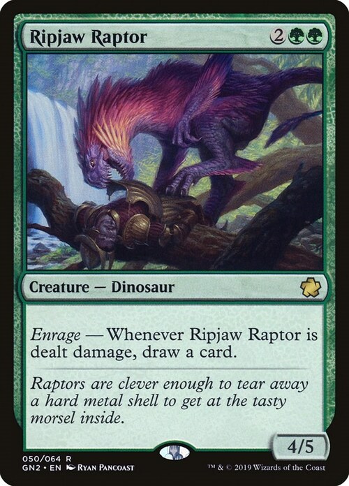 Ripjaw Raptor Card Front