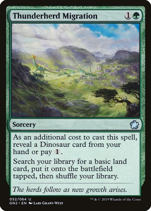 Thunderherd Migration Card Front